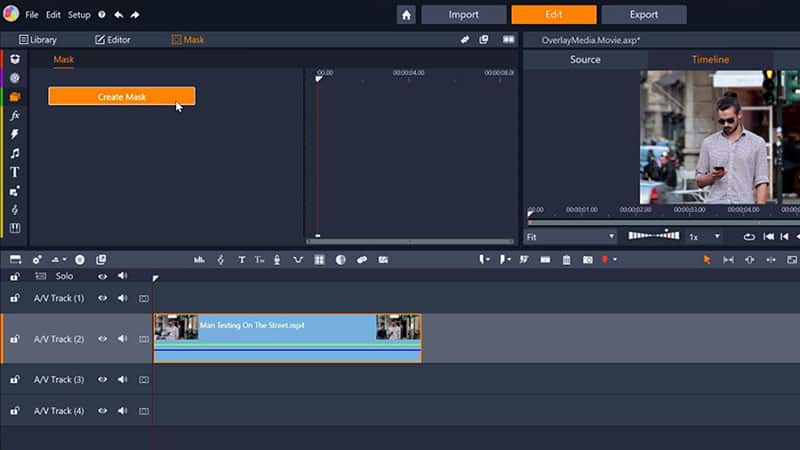 Add Media Overlays with Video Masking in Pinnacle Studio