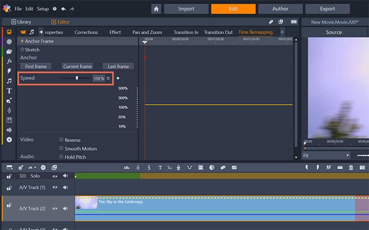 How To Speed Up A Video in Pinnacle Studio