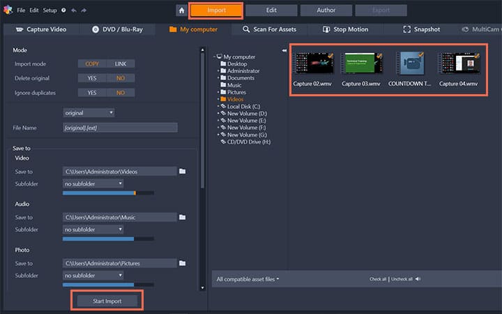 how to merge videos in pinnacle studio 20 ultimate