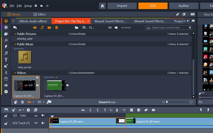 how to merge videos in pinnacle studio 20 ultimate