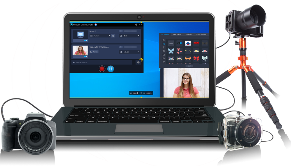 Pinnacle MultiCam Capture - video and screen recording software